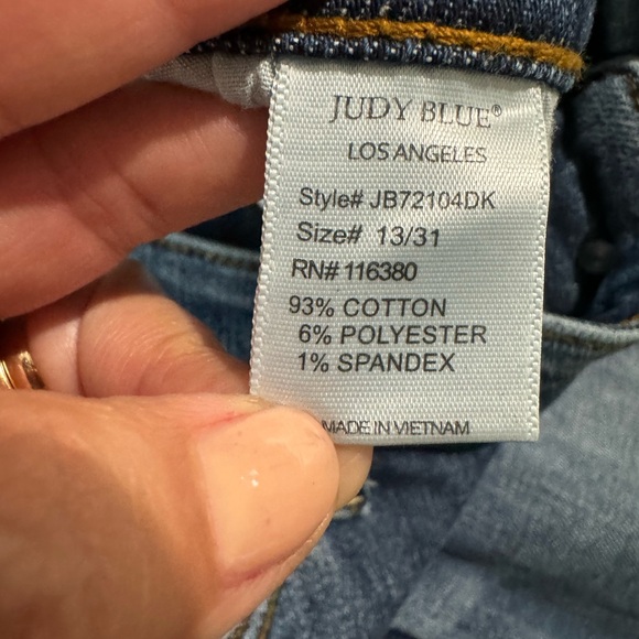 Size 13 Judy Blue Jeans - Picture 5 of 5